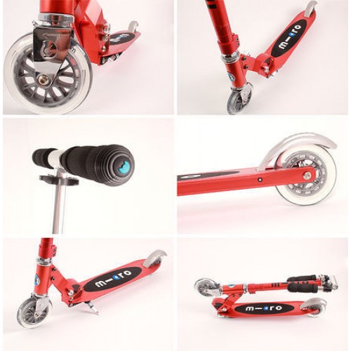Scooter - Microscooter Sprite LED - Ocean Blue - from who what why