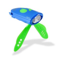 Mini Hornit - Bike/Scooter Light and Horn Blue/Green