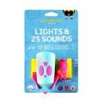 Mini Hornit - Bike/Scooter Light and Horn Pink/Turquoise
