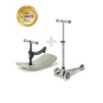 Scooter - Micro Rock & Go Mini Deluxe LED 3 Wheel - Microscooter