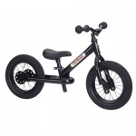 TryBike - 2 in 1 Metal Balance Bike and Trike - BLACK matt