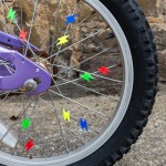 Bicycle Spoke Decorations - Lightening