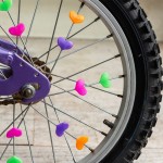 Bicycle Spoke Decorations - Hearts