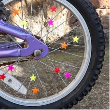 Bicycle Spoke Decorations - Stars