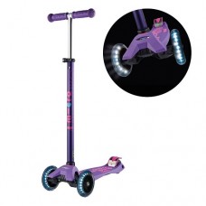 Scooter - Maxi Micro Deluxe LED - Purple