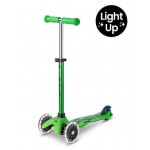 Scooter - Mini Micro Deluxe Green/Blue LED