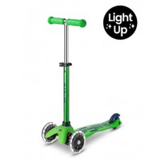 Scooter - Mini Micro Deluxe Green/Blue LED