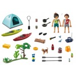 Camping with Campfire - Playmobil 