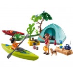 Camping with Campfire - Playmobil 