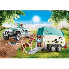 Car with Pony Trailer - Playmobil Country NEW in 2022 COMING SOON