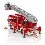 Fire Engine Ladder Unit with Lights and Sound - Playmobil City Action Fire   9463