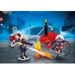 Fire Fighters with Water Pump - Playmobil City Action Fire  9468