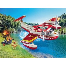 Firefighting Plane with Extinguishing Function - Playmobil City Action Fire  71463