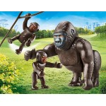 Gorilla with Babies - Playmobil City Life Zoo  NEW in 2021
