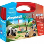 Panda Caretaker Carry Case - Playmobil City Life Zoo  NEW in 2021 LIMITED STOCK