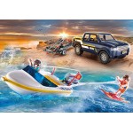 Pick-Up with Speedboat - Playmobil