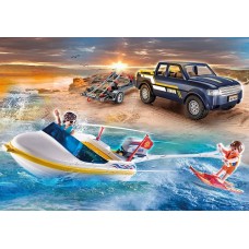 Pick-Up with Speedboat - Playmobil