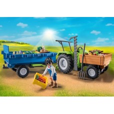 Tractor with Trailer - Playmobil NEW in 2023