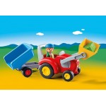 Tractor with Trailer - Playmobil 123