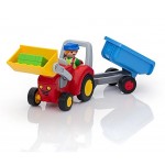 Tractor with Trailer - Playmobil 123