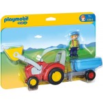 Tractor with Trailer - Playmobil 123