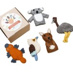 Finger Puppets Felt - Australian Animals