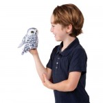 Folkmanis Hand Puppet - Snowy Owl small Folkmanis Hand Puppet - Snowy Owl small