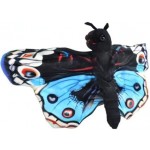 Huggers Slap Bracelet - Butterfly Blue Pansy - Wild Republic