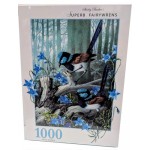 1000 pc Shirley Barber Puzzle - Superb Fairywren