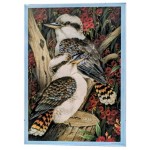 1000 pc Shirley Barber Puzzle - Laughing Kookaburras