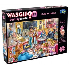 1000 pc Wasgij Puzzle Destiny #27 Cafe to Latte NEW