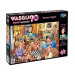 1000 pc Wasgij Puzzle Destiny #25 Games Night 