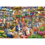 1000 pc Wasgij Puzzle Mystery #28 Feline Frenzy!