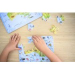 24 pc Wooden Jigsaw Puzzle - Australian Map, Aussie Animals and Landmarks 24 pc Wooden Jigsaw Puzzle - Australian Map, Aussie Animals and Landmarks