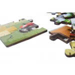 24pc Wooden Puzzle - Aussie Farm Vehicles