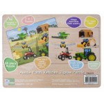 24pc Wooden Puzzle - Aussie Farm Vehicles