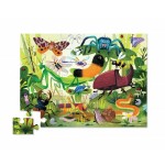 36 pc Crocodile Creek Floor Puzzle - Backyard Bugs 