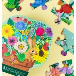 36 pc Crocodile Creek Floor Puzzle - Garden Friends 