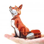 3D Puzzle Mini Adjustable - Red Fox - MierEdu