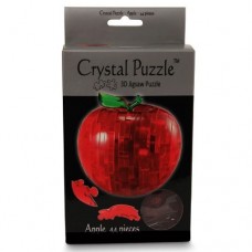 3D Crystal Puzzle - Red Apple
