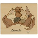 Australia Animal Puzzle - Wooden