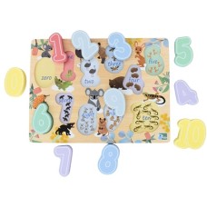 Chunky Puzzle - Bush Buddies Number 0 to 10 Chunky Puzzle - Bush Buddies Number 0 to 10