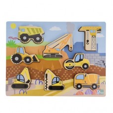 Chunky Puzzle - Construction Vehicles Chunky Puzzle - Construction Vehicles