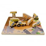 Chunky Puzzle - Construction Vehicles Chunky Puzzle - Construction Vehicles