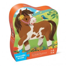 36 pc Crocodile Creek Floor Puzzle - Pretty Ponies