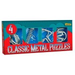 Metal Puzzles - Brain Teaser - Set of 4