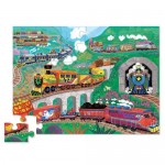 36 pc Crocodile Creek Floor Puzzle - All Aboard