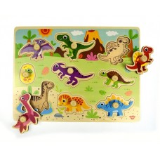 Pin Puzzle - Dinosaurs