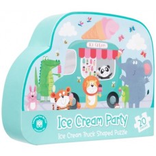 20 pc Shaped Puzzle - Ice Cream Party