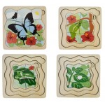 Lifecycle of a Butterfly - Wooden Layer Puzzle